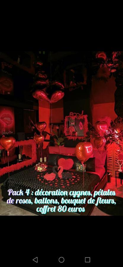 Loft Romantique Hammam Spa Privatif Playroom Grenoble Exteriér fotografie