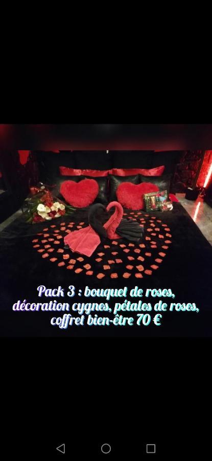 Loft Romantique Hammam Spa Privatif Playroom Grenoble Exteriér fotografie