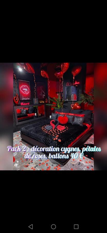 Loft Romantique Hammam Spa Privatif Playroom Grenoble Exteriér fotografie