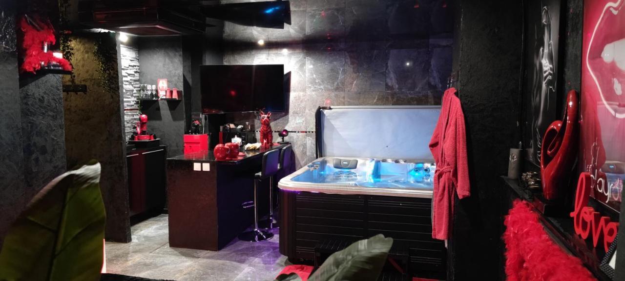Loft Romantique Hammam Spa Privatif Playroom Grenoble Exteriér fotografie