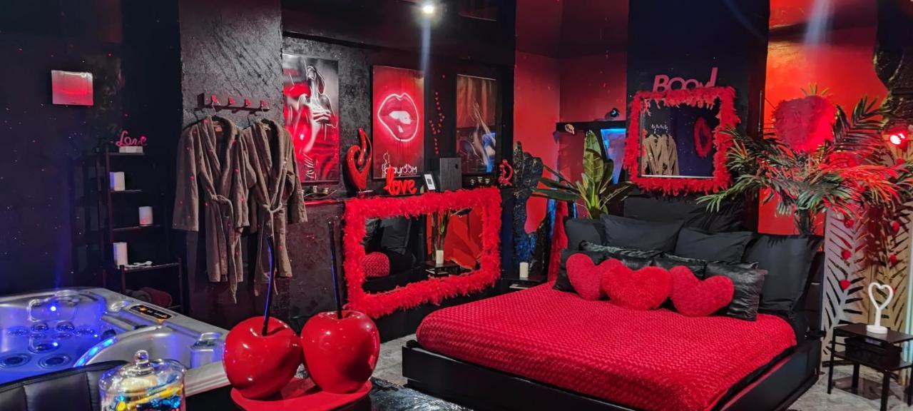 Loft Romantique Hammam Spa Privatif Playroom Grenoble Exteriér fotografie