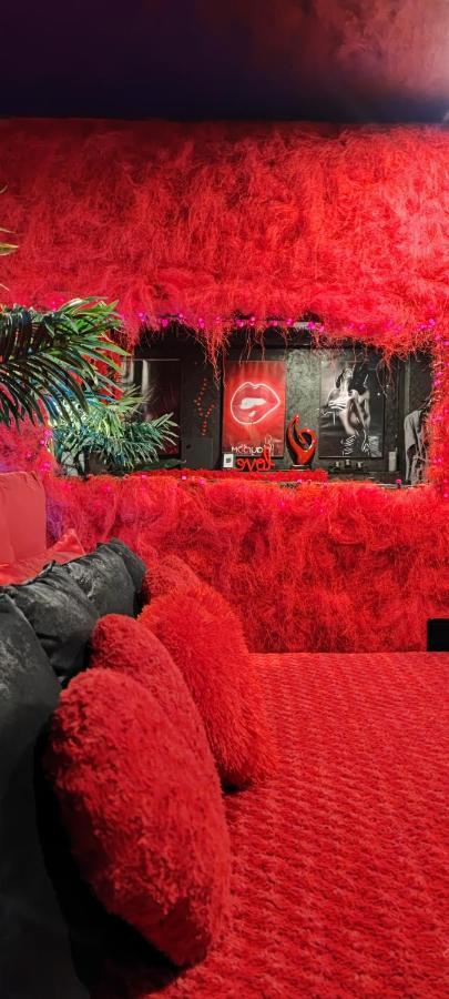 Loft Romantique Hammam Spa Privatif Playroom Grenoble Exteriér fotografie